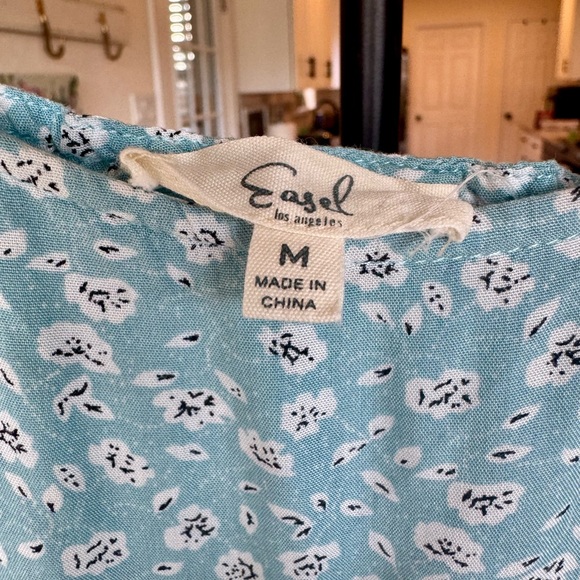 Anthropologie Easel Boho Floral Tiered Maxi Dress | Free People Style - Picture 5 of 9